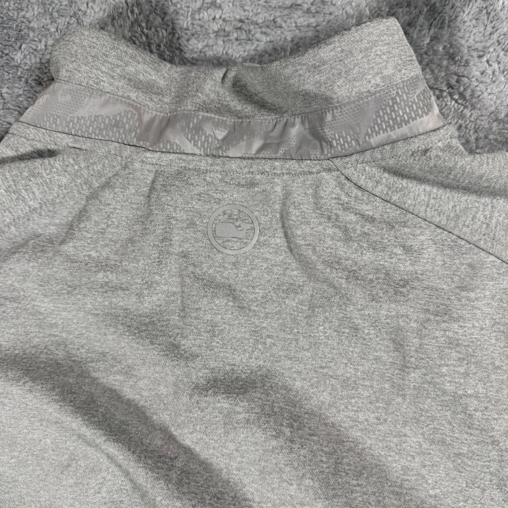 Vineyard Vines On‎ the Go Fairhaven Vest Performance Full ZIp Gray Mens XXL